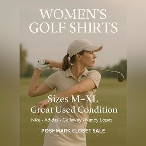 Women's  Golf Shirt Apparel